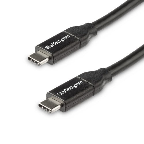 StarTech.com USB2C5C50CM USB cable USB 2.0 19.7" (0.5 m) USB C 0.48 Gbit/s 100 W Black