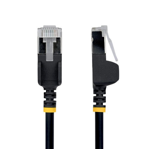 StarTech.com 6ASTP34BKS1FT10PK networking cable Black 12" (0.305 m) Cat6a U/FTP (STP) Round
