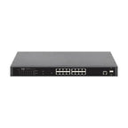 Eaton NGS16C2POE-1 network switch Managed L2 Gigabit Ethernet (10/100/1000) Power over Ethernet (PoE) 1U Black