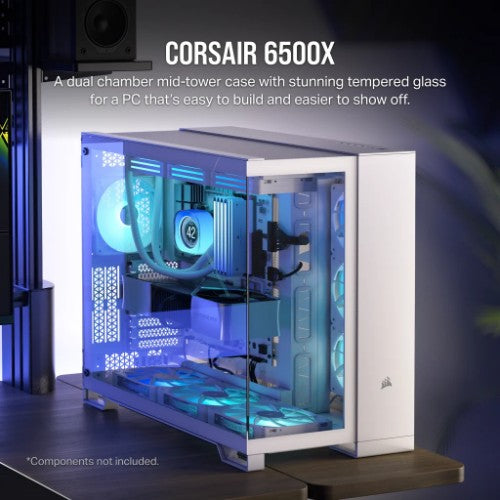 Corsair 6500X Midi Tower White