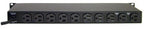 Furman D10-PFP power distribution unit (PDU) 10 AC outlet(s) 1U Black