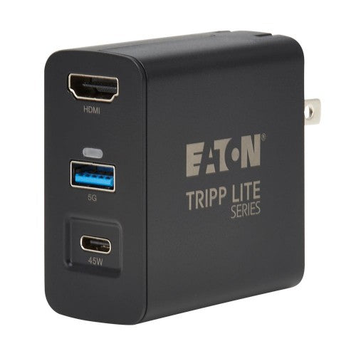 Eaton U442-DOCK30 mobile device charger Laptop, Universal Black AC Fast charging Indoor