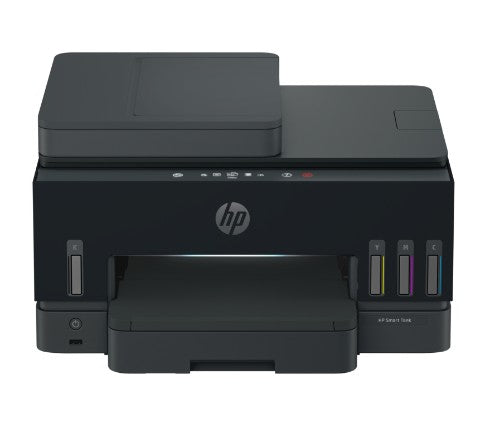 HP Smart Tank 7603 Wireless All-in-One Color Printer, Up to 2 Years of ink included; Two-sided printing; Copier, Scanner