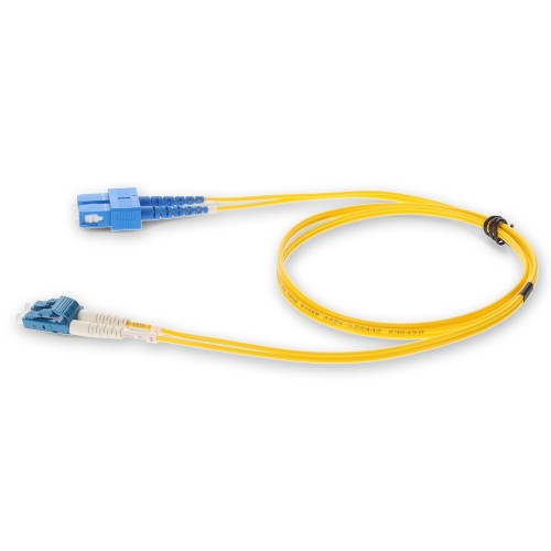 AddOn Networks ADD-SC-LC-0-5M9SMF InfiniBand/fibre optic cable 19.7" (0.5 m) OFNR Yellow