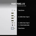 Corsair 6500X Midi Tower White