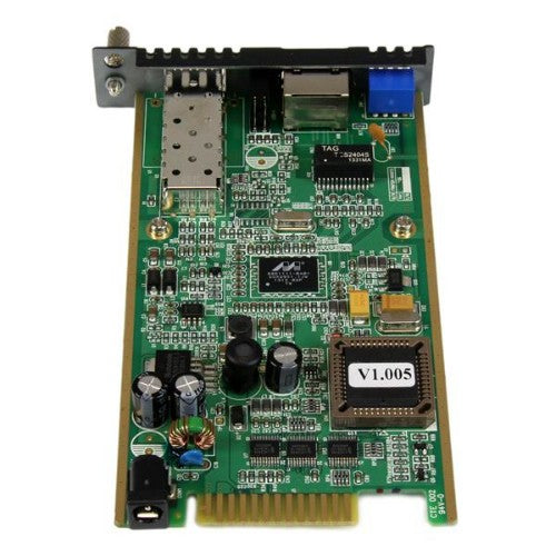 StarTech.com ET91000SFP2C network media converter Internal 1250 Mbit/s Black, Green