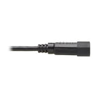 Tripp Lite P004-002-13RA power cable Black 23.6" (0.6 m) C14 coupler C13 coupler