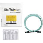 StarTech.com MPO12PL3M InfiniBand/fibre optic cable 118.1" (3 m) MPO/MTP Aqua color