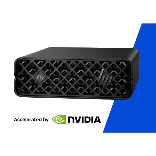 HP ZGX Nano G1n AI Station GB10 128 GB LPDDR5x-SDRAM 1 TB SSD Linux Mini PC Workstation AI Workstation, AI PC Black