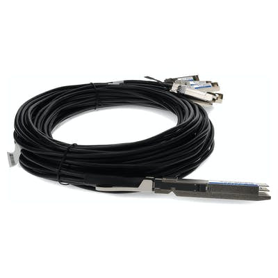 AddOn Networks OSFP-8SFP28-PDAC3M-AO InfiniBand/fibre optic cable 118.1" (3 m) 8xSFP28 Black, Silver