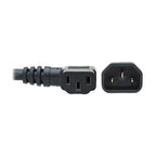 Tripp Lite P004-002-13LA power cable Black 24" (0.61 m) C14 coupler C13 coupler