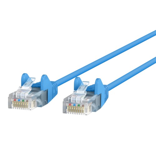Belkin CE001b05-BLU-S networking cable Blue 59.1" (1.5 m) Cat6 U/UTP (UTP)