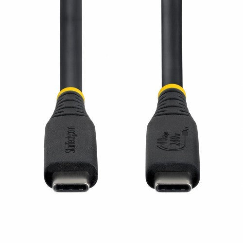 StarTech.com CC18IN40GUSB4TP USB cable USB4 Gen 3x2 17.7" (0.45 m) USB C 40 Gbit/s 240 W Black