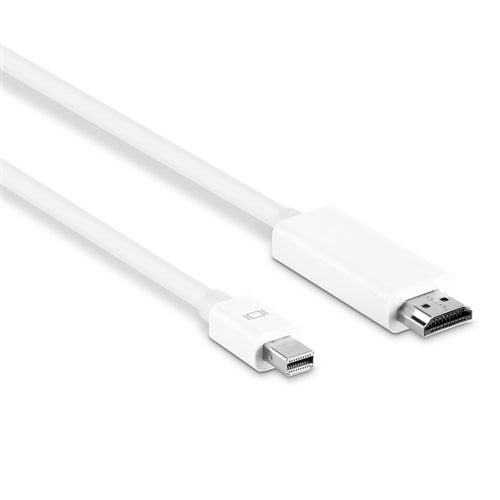 Axiom MDPMHDMIM15-AX video cable adapter 177.2" (4.5 m) Mini DisplayPort HDMI Type A (Standard) White