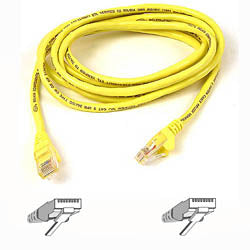 Belkin Cat. 6 Patch Cable 5ft Yellow networking cable 59.1" (1.5 m)
