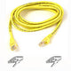Belkin Cat. 6 Patch Cable 5ft Yellow networking cable 59.1" (1.5 m)