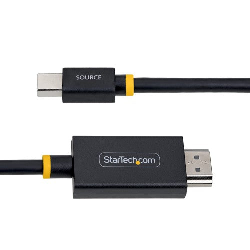 StarTech.com 6F-MDP-HDMI2-4K60 video cable adapter 70.9" (1.8 m) Mini DisplayPort HDMI Type A (Standard) Black