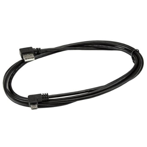 StarTech.com USB2AUB2RA2M USB cable USB 2.0 78.7" (2 m) USB A Micro-USB B 0.48 Gbit/s Black