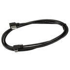 StarTech.com USB2AUB2RA2M USB cable USB 2.0 78.7" (2 m) USB A Micro-USB B Black