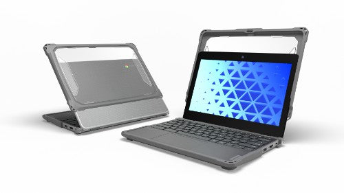 MAXCases EXTREME SHELL-F3 SLIDE CASE FOR LENOVO 100E G4 CHROMEBOOK 11 (VER 83G8 & 83G9 ON 11" Cover Gray, Transparent