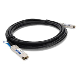 AddOn Networks FG-TRAN-QSFP+SR-PDAC50CM-AO InfiniBand/fibre optic cable 19.7" (0.5 m) Black, Silver