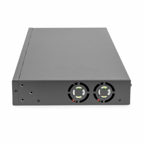 Rocstor SolidConnect SCM20 Managed L2 Gigabit Ethernet (10/100/1000) Power over Ethernet (PoE) Black