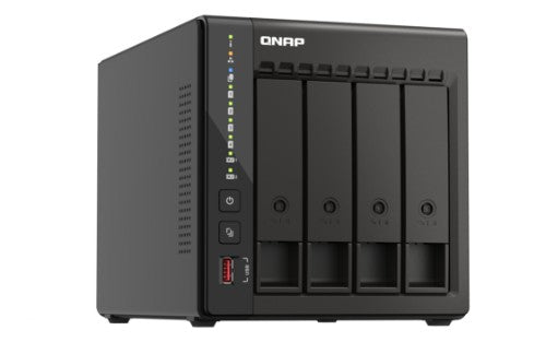 QNAP QVP-41C-US NAS/storage server Tower Intel® Celeron® J6412 8 GB DDR4 0 TB Black