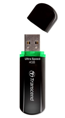 Transcend JetFlash 600 USB flash drive 4 GB USB Type-A 2.0 Black