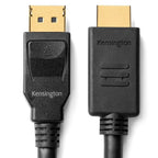 Kensington DisplayPort 1.2 (M) to HDMI (M) Passive Unidirectional Cable, 6ft