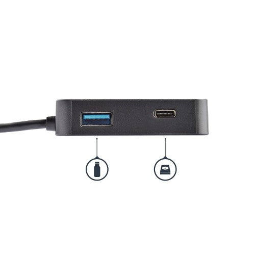 StarTech.com DKT30CHD laptop dock/port replicator Wired USB 3.2 Gen 1 (3.1 Gen 1) Type-C Black