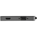 StarTech.com USB32HDVGA USB graphics adapter 3840 x 2160 pixels Black, Silver