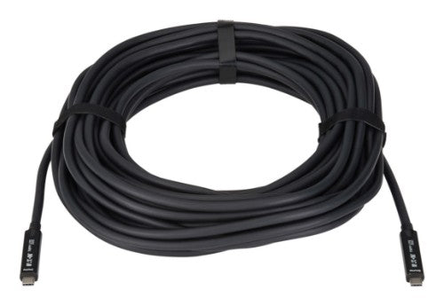 Eaton U420F-15M Thunderbolt cable 590.6" (15 m) 10 Gbit/s Black