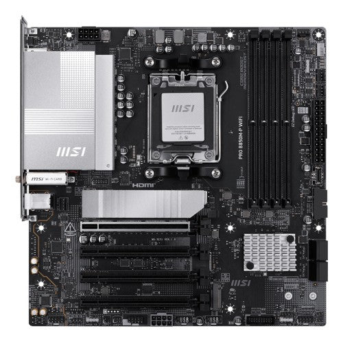 MSI PRO B850M-P WIFI motherboard AMD B850 Socket AM5 micro ATX
