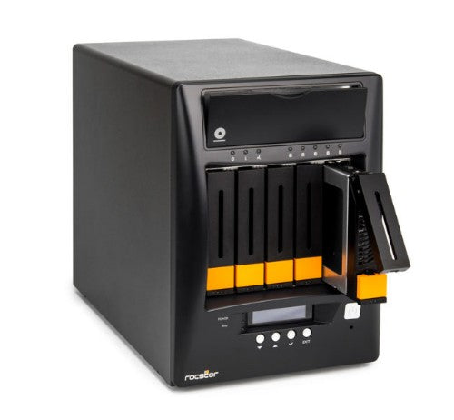 Rocstor D71101-01 NAS/storage server Desktop Ethernet LAN Black i3-7100