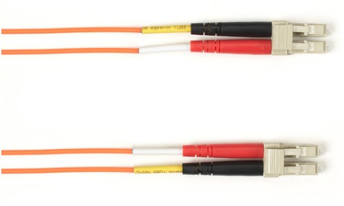 Black Box FOCMR62-001M-LCLC-OR InfiniBand/fibre optic cable 39.4" (1 m) LC Orange