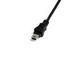 StarTech.com USBMUSBFM1 USB cable 11.8" (0.3 m) USB A Mini-USB B 0.48 Gbit/s Black