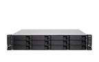QNAP TS-h1886XU-RP R2 NAS Rack (2U) Intel® Xeon® D D-1622 32 GB DDR4 0 TB QuTS hero Black