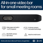HP Poly Studio X32 All-In-One Video Bar No Power Supply TAA