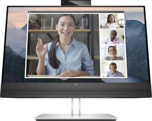 HP E24mv G4 computer monitor 23.8" 1920 x 1080 pixels Full HD Black, Silver