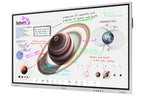 Samsung WM85B - Flat - 3840 x 2160 - 85Inch - 8Ms response time - 0.4875Mm - 4000:1(without glass) - 350cd/m2 (w/o glass), 220cd/m2 (w/glass) - 178/178 - 16:9 - 72% - Haze 2% - HDMI,DisplayPort - White - 600 x 400 mm