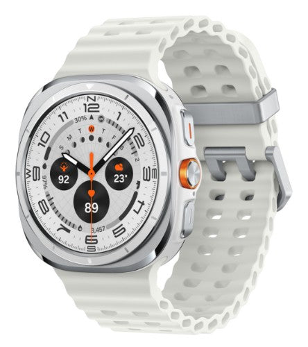 Samsung Galaxy Watch Ultra (2025) 1.5" AMOLED 47 mm Digital 480 x 480 pixels Touchscreen 4G White Wi-Fi GPS (satellite)