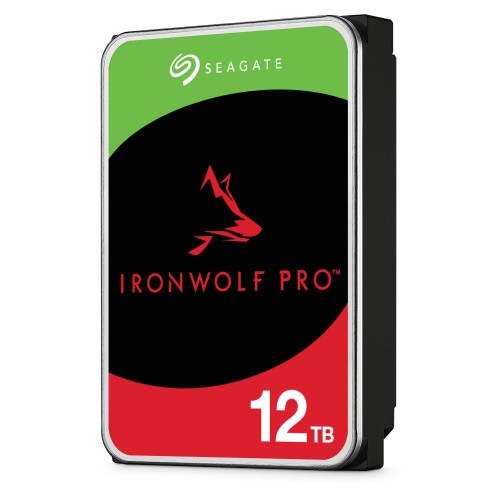 Seagate IronWolf Pro 12TB internal hard drive 7200 RPM 256 MB 3.5" Serial ATA III