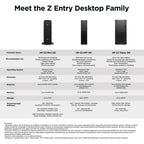HP Z2 Mini G9 Intel® Core™ i5 i5-14600K 16 GB DDR5-SDRAM 512 GB SSD NVIDIA T400 Windows 11 Pro Mini PC Black