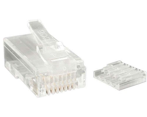 StarTech.com CRJ45C6STR50 wire connector RJ-45 Transparent - Buy IT Solutions