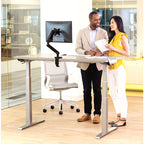 Fellowes 9650001 computer desk top Square shape Gray