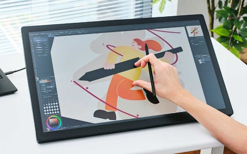 Wacom Cintiq 24 Touch (2025) graphic tablet Black 5080 lpi 20.7 x 11.7" (527 x 296 mm) USB