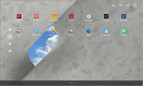 Viewsonic LDP135-151 signage display Digital signage flat panel 135" LED Wi-Fi 600 cd/m² Full HD Black Android 9.0