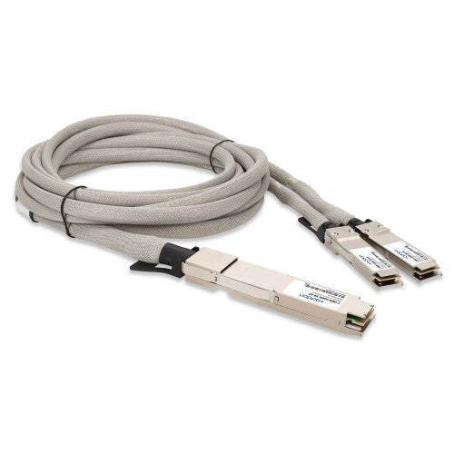 AddOn Networks C-O800-2Q400-3M-AO InfiniBand/fibre optic cable 118.1" (3 m) OSFP 2x QSFP112 DAC Silver