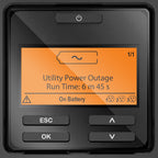 APC SRT3000RMXLW-IEC uninterruptible power supply (UPS) Double-conversion (Online) 3 kVA 2700 W 8 AC outlet(s)