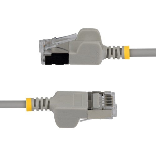 StarTech.com 6ASTP34GRS1FT10PK networking cable Gray 12" (0.305 m) Cat6a U/FTP (STP) Round